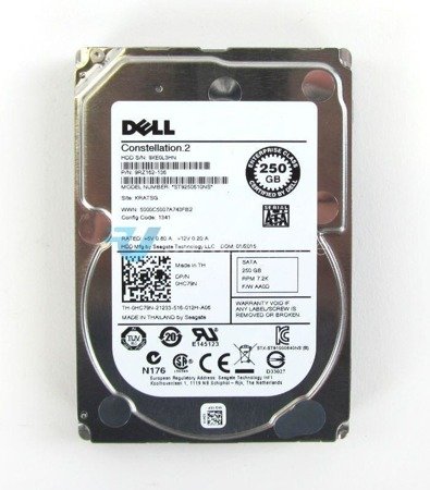 250GB 2.5" dysk serwerowy Dell, SATA, HDD Enterprise 7.2k - HC79N