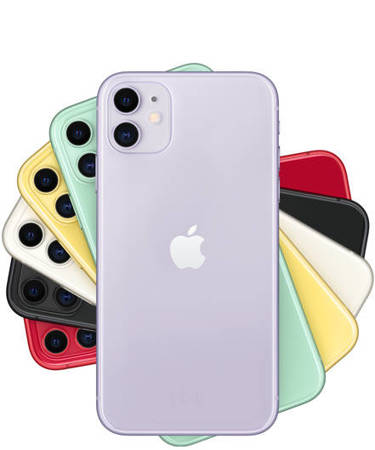 Apple iPhone 11 64GB Fioletowy, Idealny, Zestaw, GW