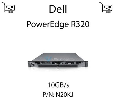 Karta sieciowa  10GB/s dedykowana do serwera Dell PowerEdge R320 - N20KJ