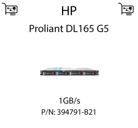 Karta sieciowa  1GB/s dedykowana do serwera HP Proliant DL165 G5 (REF) - 394791-B21