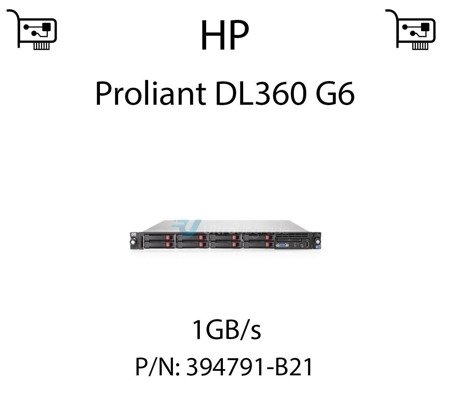 Karta sieciowa  1GB/s dedykowana do serwera HP Proliant DL360 G6 - 394791-B21