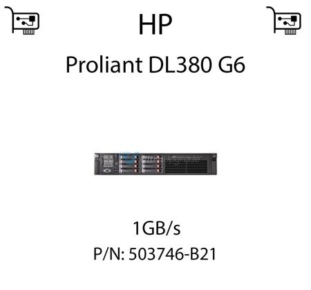 Karta sieciowa  1GB/s dedykowana do serwera HP Proliant DL380 G6 (REF) - 503746-B21