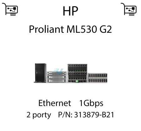 Karta sieciowa Ethernet 1Gbps dedykowana do serwera HP Proliant ML530 G2 (REF) - 313879-B21